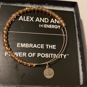 Alex and Ani beaded bracelet